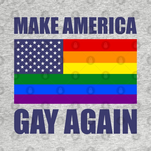 Rainbow LGBTQ American Pride Diversity Flag by redhomestead